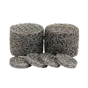 Rondella Fonoassorbente Industriale in Rete Metallica Compressa in Acciaio Inossidabile, Resistente al Calore, per Macchinari e Attrezzature - Product Image 1