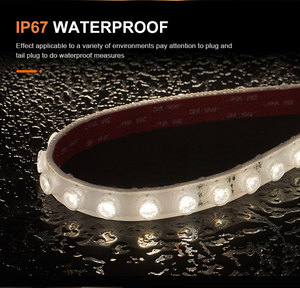 Taicron Chất lượng cao không thấm nước linh hoạt RGB LED Strip ánh sáng 5050 42LEDs/M USB kết nối 3-năm bảo hành cho cảnh quan - Product Image 4