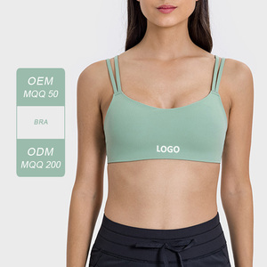 DSS078 Soutien-gorge de sport absorbant les chocs à haute élasticité pour femmes Soutien-gorge de yoga de fitness confortable avec dos de beauté-pour l'entraînement et l'exercice de gymnastique - Product Image 3