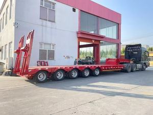 Sử dụng 80 tấn và 18 mét giường phẳng Trailer chăn nuôi hàng rào bán Trailer xe tải với chất lượng tuyệt vời để bán - Product Image 3