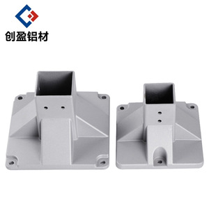 Aluminum Profile Feet 6464 8080 Cast Aluminum For Guardrail Flexible Conveyor Home Improvement - Product Image 1