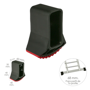 Tappo Terminale per Scala Industriale in Alluminio Versione 2019 - 10+10+10 / 9+9+9 / 7+7+7 Gradini - Product Image 1