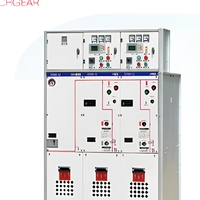Armoire de distribution extérieure antidéflagrante moyenne et haute tension AC 200A en acier et aluminium, panneau de commande 10kV, IP67