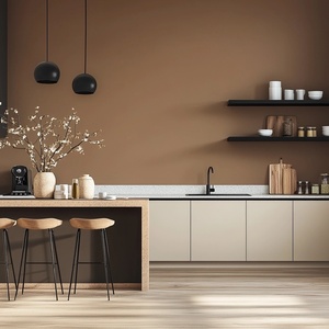 <span class=keywords><strong>Cucina</strong></span> moderna di lusso personalizzata, prodotta nella fabbrica di Foshan, <span class=keywords><strong>con</strong></span> finitura in PET, struttura in legno, ristrutturazione <span class=keywords><strong>con</strong></span> isola, <span class=keywords><strong>cucina</strong></span> completa. - Product Image 2