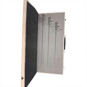 Ensemble de shunts en acier inoxydable, petites, moyennes et grandes longueurs, pour neurochirurgie, manuel, 3 pièces, approuvé CE ISO, réutilisable - Product Image 1