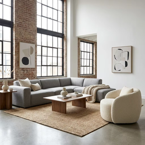 Fauteuil pivotant incurvé <span class=keywords><strong>de</strong></span> luxe, forme organique personnalisée, chaise <span class=keywords><strong>de</strong></span> lecture pour chambre à coucher, salon, solution d'aménagement intérieur pour toute la maison - Product Image 6