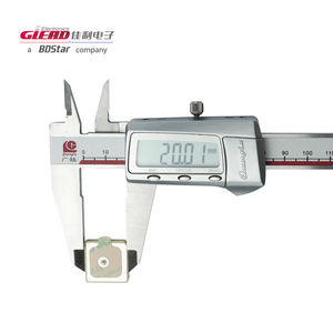 Antena de Parche de Cerámica <span class=keywords><strong>Glead</strong></span> de 20*20*4.0mm, Antena GNSS de Alta Ganancia de 3dBi para GPS/GLONASS/Beidou, para Dispositivos de Comunicación y Rastreo - Product Image 3