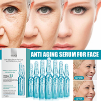 Nouveau sérum facial Anti-âge acide hyaluronique pour lifting de la peau raffermissant le front anti-rides vitamine B5 ampoules faciales