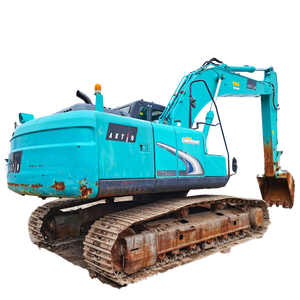 Excavadora usada KOBELCO japonesa sk200 de 20 toneladas, máquina de construcción con pocas horas de trabajo, excavadora de segunda mano. - Product Image 2