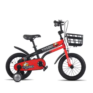 Bicicleta de bebé de alta calidad, bicicleta para niños con rueda de entrenamiento Flash, bicicleta para niños de 3 a 10 años, bicicleta para niños