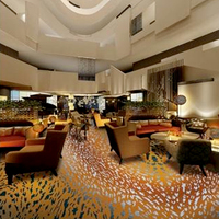 Alfombra de Hotel a Rayas, 80% Lana, 20% Nailon, Patrón de Alta Definición, para Habitaciones, Salones de Banquetes, Decoración de Lujo