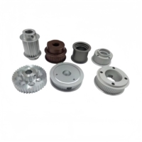 Poulie de distribution GT2 à 40 dents, alvéole de 8 mm pour courroie de 10 mm, en alliage d'aluminium, poulie GT2 pour imprimante 3D, support OEM personnalisé pour CNC