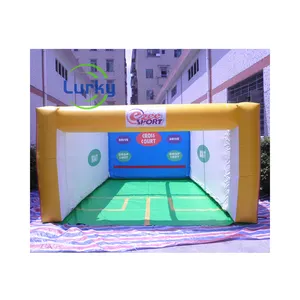 Ngoài trời trò chơi thể thao di động Squash lĩnh vực Inflatable Squash tòa qua Tòa Án với thương hiệu logo