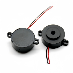 Zumbador piezoeléctrico activo de 32 mm x 14 mm, 24 V CC, 90 dB, con cable, carcasa de ABS, 3900 Hz, para dispositivo de alarma 3215 - Product Image 1