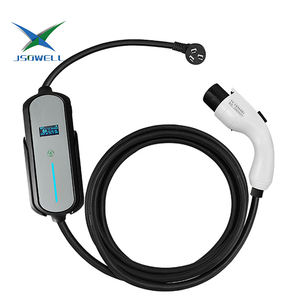 Cargador EV portátil tipo 2 GBT 16A 32A 3.5KW 7KW Estación de carga de CA EV ajustable Coche eléctrico Cargador portátil de CA EV - Product Image 5