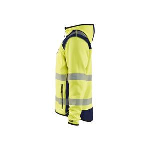 BLAKLADER - 492321203389XS Chaqueta de punto Hi-Vis Amarillo/Azul marino-EAN 7330509612484 ROPA DE TRABAJO DE LA HI-VIS - Product Image 5