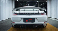 Alerón Trasero de Plástico ABS 718 para Porsche Cayman Boxster 981 982 987, Kit de Carrocería para Alerón Trasero de Coche