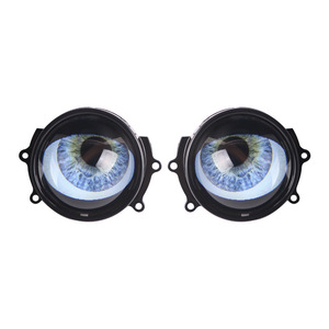 नई संशोधित ईगल आई राक्षस आंख गतिशील नेतृत्व वाली लेखन व्हील आई असेंबली ब्लिंक लैंप सजावटी लेंस 12 वी कार लैंप - Product Image 3