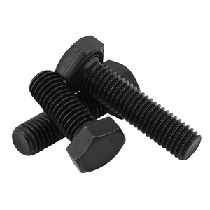 Chất lượng cao ren <span class=keywords><strong>Hex</strong></span> Oxit Đen bu lông kẽm barre vít Thùng <span class=keywords><strong>Hex</strong></span> bu lông - Product Image 3