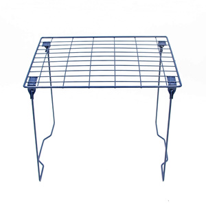 Trở lại trường học văn phòng đơn giản gấp Locker Kệ dây kim loại tổ chức với chân có thể tháo rời - Product Image 2