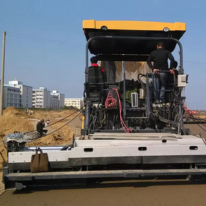 Construção de estradas SRP90S PLUS Estrada Pavimentadora de asfalto 9m Pavimentadora de concreto Velocidade 18 m/min com baixa emissão - Product Image 1