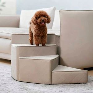 Escaleras para Mascotas, Rampa para Perros, Escalones de Espuma Suave para Caminar sobre Camas Altas y Sofás, para Perros Pequeños, Venta al por Mayor de Fábrica - Product Image 2