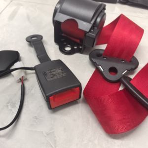 Ceinture de sécurité à trois points <span class=keywords><strong>Nsz</strong></span> ceintures de sécurité de voiture rouges rétractables automatiques ceinture de sécurité - Product Image 3