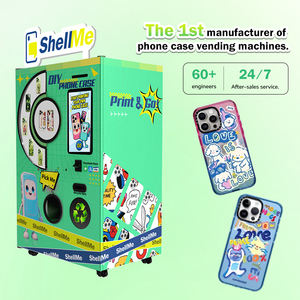 Máquina de impresión de cubiertas de teléfono móvil personalizada Digital ShellMe, máquina expendedora de fundas de teléfono DIY, impresora de fundas de teléfono con pantalla táctil - Product Image 1