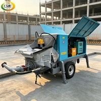Pistolet à béton électrique et diesel portable pour projets souterrains en Amérique du Sud, idéal pour les sites miniers isolés sans alimentation électrique