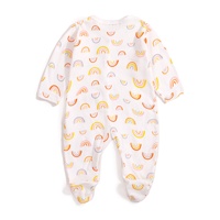 Nouvel Arrivage Pyjama Grenouillère Bébé 100% Coton à Manches Longues Unisexe OEM