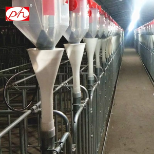 เครื่องจ่ายถ้วยอาหารอัตโนมัติทำจากสแตนเลสสองด้านพร้อมกล่องวัดสภาพใหม่สำหรับการเลี้ยงสัตว์ในฟาร์มเลี้ยงหมูแบบ8L - Product Image 5