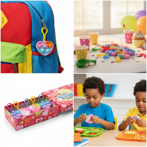 Porte-clés <span class=keywords><strong>Pop</strong></span> <span class=keywords><strong>It</strong></span> en silicone en forme de cœur à 5 trous pour la Saint-Valentin, lot de 30 jouets anti-stress pour enfants, jouet <span class=keywords><strong>Pop</strong></span> <span class=keywords><strong>It</strong></span> très populaire - Product Image 6