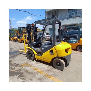 Original Japan Komatsu FD30 3Ton Diesel Forklift Used Komatsu 30 Forklift for Warehouse Container <b>Handling</b> - Product Image 1