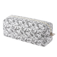 Tas Penyimpanan Pengering Rambut Modern Minimalis Bahan Katun Impor, Kapasitas Besar, Multifungsi, Portabel untuk Perjalanan dan Makeup