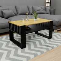 Table basse moderne en bois, table de salon