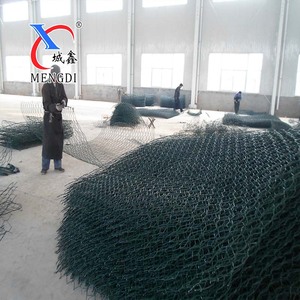 Nehir bankası için Gabion sepeti galvanizli ve PVC kaplı örgü altıgen Gabion kutusu taş kafes duvar korumak - Product Image 2