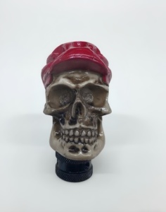 Manija de cambio de marchas de <span class=keywords><strong>balonmano</strong></span> con tapa roja blanca personalizada para piezas de modificación de motores generales para modificación Interior - Product Image 1