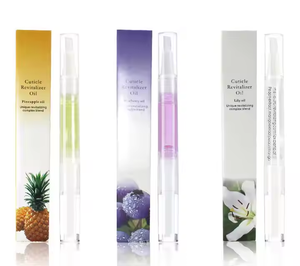 Marque privée personnalisée Nail Oil Pen Formule naturelle Nutrition des cuticules avec saveur de fruits Logo personnalisé - Product Image 4