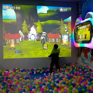 <span class=keywords><strong>Jeux</strong></span> <span class=keywords><strong>interactifs</strong></span> pour enfants, jeu de projection murale interactif Smash Wall Ball. - Product Image 4