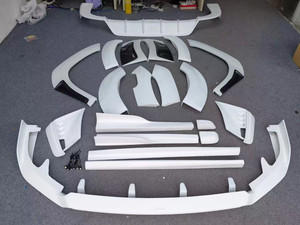 For for RX300 Upgrades AT-style Carbon Fiber Front Lip <b>Bumper</b> Side Skirt Diffuser Spoiler Body Kit 2015-2019 Self-adhesive New - Product Image 6