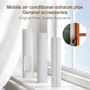 <span class=keywords><strong>Kit</strong></span> de climatisation de fenêtre portable à gaz 3 pièces, très vendu, avec déflecteur à trois étages en ABS pour usage domestique - Product Image 3