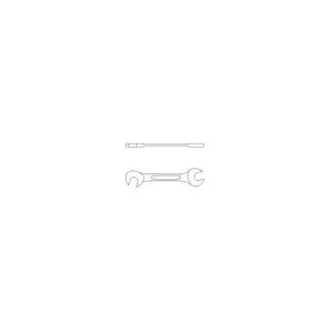 GEDORE - 6093900 Clé midget métrique à double extrémité-EAN 4010886609392 WRENCHES OPEN END WRENCHES - Product Image 3