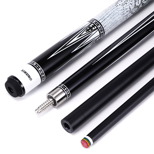 Cục cơ bi-a Xikuno cao cấp, thân làm bằng sợi carbon, bọc da thật, kiểu chia đôi 1/2, ngọn cơ 11.5mm/12.5mm - Product Image 5