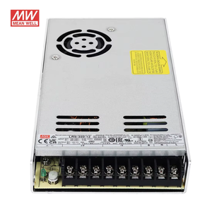 Fuente de Alimentación Compacta de Metal MeanWell 12V 29A 348W SMPS LRS 350 12 para Paneles de Control Industrial, Tiras LED y Uso CNC - Product Image 3