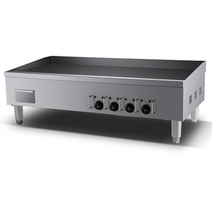 <span class=keywords><strong>Plancha</strong></span> électrique de cuisine 380V 48 pouces à bon prix, machine à griller de comptoir pour hamburgers, crêpes et galettes - Product Image 1
