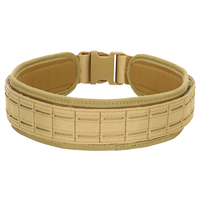 Ceinture tactique double couche en nylon découpée au laser avec boucle en plastique pour la chasse, la sécurité et les patrouilles