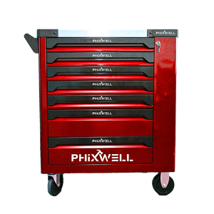 XT-002 Venta Directa de Fábrica, Gabinete de Herramientas de 7 Cajones, Carro Rodante de Acero Inoxidable con 249 Piezas de Juego de Herramientas, con Asa de Agarre - Product Image 4