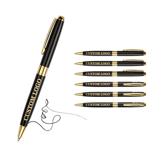 Best Selling Writing <b>Pen</b> <b>Refill</b> Twist Ballpoint <b>Pen</b> with Custom Logo Gold Silver for Business School Students - Product Image 1