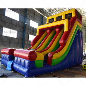 Thương mại cấp hồ bơi bơm hơi trượt chất lượng cao trượt nước bơm hơi khổng lồ trượt nước cho người lớn - Product Image 2