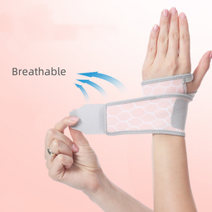 Soporte Deportivo Transpirable para Muñeca, Venda de Muñeca para Bádminton y Gimnasio, Compresión Cómoda y Ajustable, Poliéster y Algodón para Hombres y Mujeres - Product Image 2